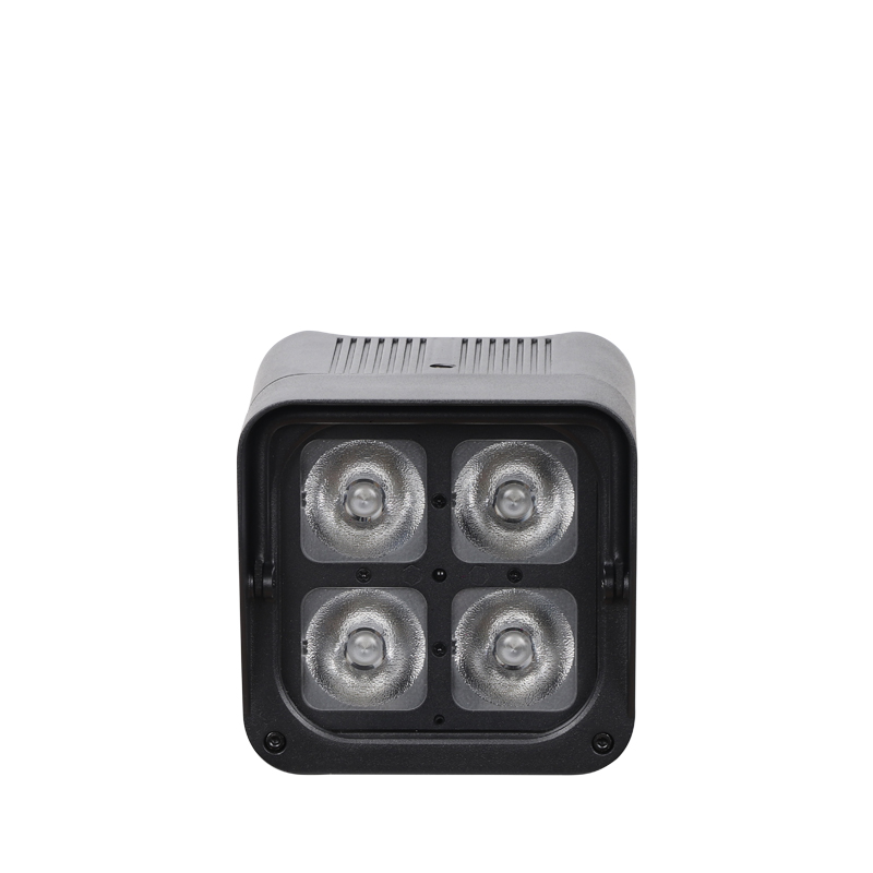 Outdoor Waterproof 4x20w rgbwa uv 6in1 Battery Powered Wifi App Remote DMX Wireless LED Uplight